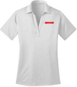 Ladies Silk Touch Performance Polo, White